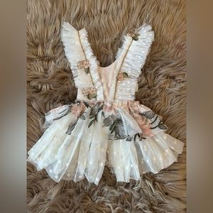 BRAND NEW Cora and Violet Edwina Dress Size 6-18 months (never worn)